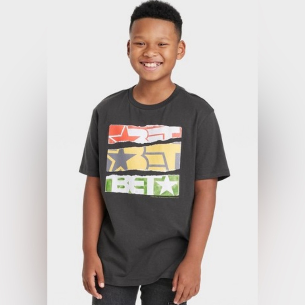 BET Short Sleeve Graphic T-Shirt